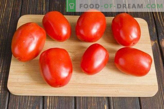 Tomates marinados com cenoura Topper
