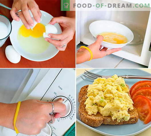 Omelete no microondas - receitas comprovadas. Como propriamente e saboroso cozinhe uma omelete no microonda.
