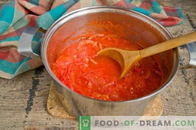 Molho de tomate caseiro - para um kebab incomparavelmente delicioso!