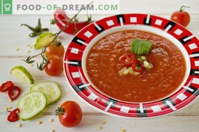 Gaspacho - sopa fria de tomate