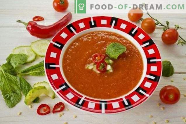 Gaspacho - sopa fria de tomate
