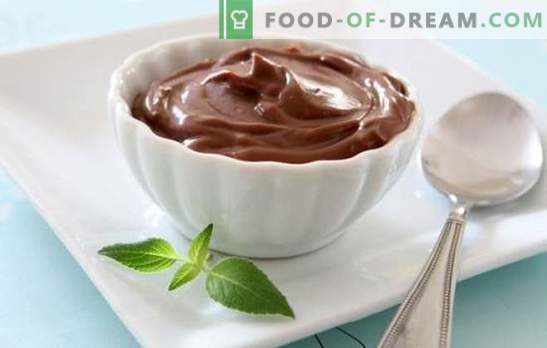 Creme de chocolate creme sempre acaba delicioso! Receitas de creme de chocolate para impregnação, enchimento e decoração