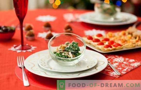 Finger-food na mesa de Ano Novo: como melhorar o corpo e comer bem?