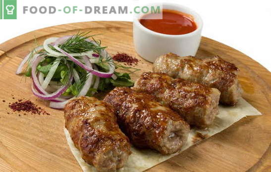 Lyulya-kebab em casa é diferente! Como preparar um kebab em casa: receitas de difícil a simples