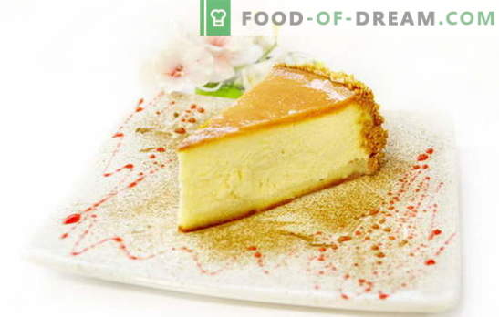 Cheesecake clássico - sobremesa para todas as sobremesas! As melhores receitas para um cheesecake clássico para uma vida doce: simples e complexo