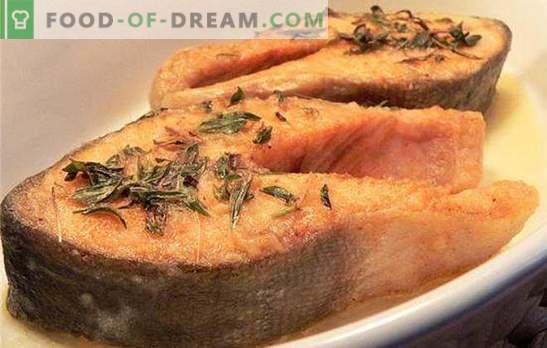 Salmão rosa suculento: como cozinhar um peixe vermelho orçamento no forno corretamente. Receitas e segredos de salmão rosa suculento no forno