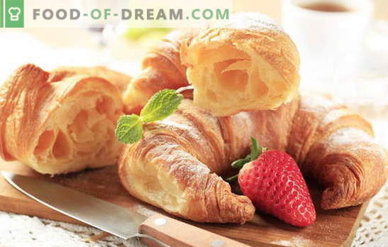 Como fazer croissants franceses? Assar é mais saboroso em casa! Receitas caseiras francesas de croissant