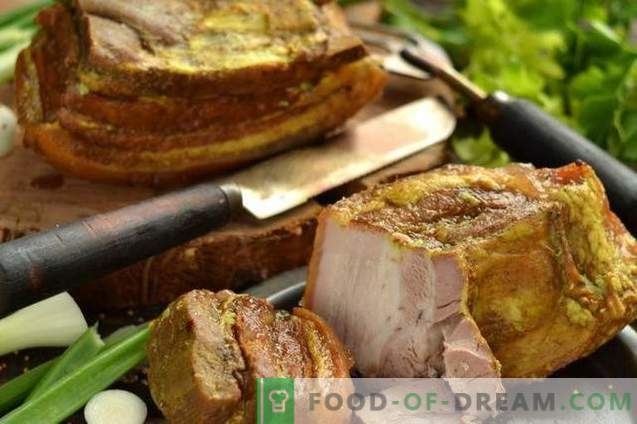 Presunto de carne de porco caseiro rápido e saboroso
