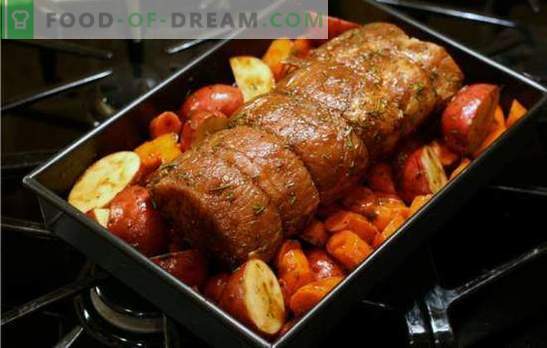 Carne de porco com legumes no forno - sempre deliciosa! Como cozinhar carne de porco com legumes no forno - receitas simples e festivas
