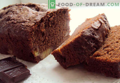 Bolo de chocolate - as melhores receitas. Como preparar rapidamente e saboroso um bolo de chocolate.