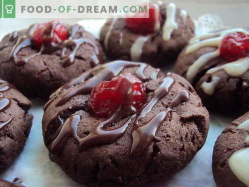 Cookies de chocolate - as melhores receitas. Como preparar corretamente e deliciosamente biscoitos de chocolate.