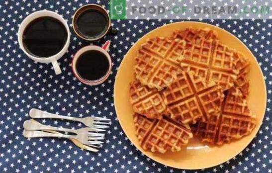 Waffles sem fabricantes de waffle são uma maneira simples de fazer um deleite favorito. Receitas para waffles sem ferro de waffle em uma panela e no forno