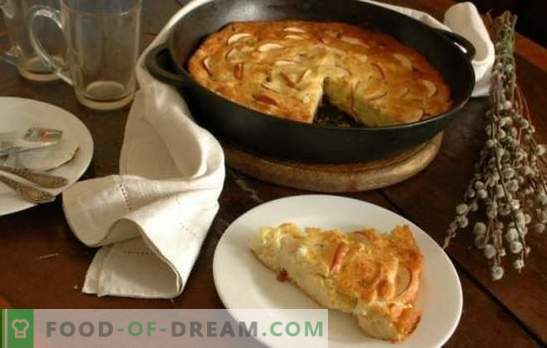 Caçarola de queijo cottage com maçãs - um café da manhã incomum e saudável. Receitas para caçarolas de queijo cottage com maçãs: dietético e saudável