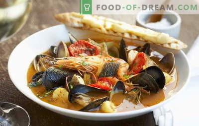 Bouillabaisse Soup is the elite in our kitchen. Different recipes of soup 