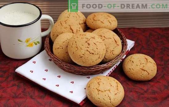 I biscotti di farina d'avena sono un trattamento casalingo utile. Ricette di biscotti d'avena con miele, zenzero, cannella, scorza d'arancia