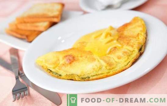 Receitas deliciosas para o que pode ser cozinhado rapidamente e facilmente dos ovos. Cafés da manhã leves, lanches e sobremesas que podem ser feitos a partir de ovos rapidamente