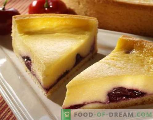 Cheesecake de requeijão - as melhores receitas. Como corretamente e saboroso cozinheiro cheesecake de requeijão.