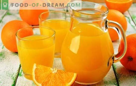 Uma opção econômica para uma família grande: como fazer 9 litros de suco de 4 laranjas. Segredos do delicioso suco barato
