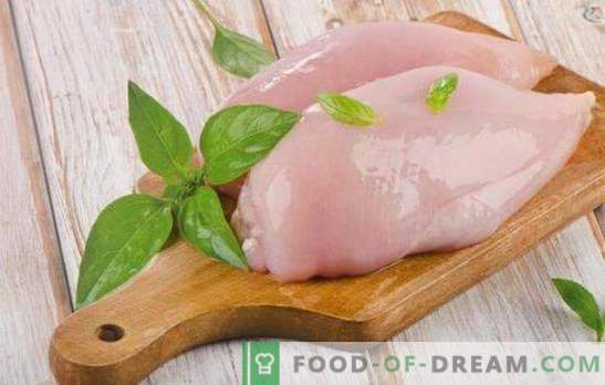 Peito de frango dietético: não apenas saudável, mas também saboroso. Receitas de peito de frango da dieta tradicional e do autor