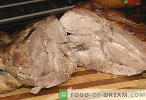 Carne de porco caseira - as melhores receitas. Como corretamente e saboroso carne de porco cozida em casa.