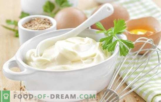 A maionese com leite é um molho popular da culinária francesa. Maionese diferente no leite: com ovos, amido, farinha e mostarda
