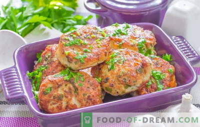 Meet the guests with turkey meatballs! Recipes for tender and hearty turkey minced meatballs with filling and gravy