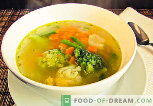 Sopa vegetariana - receitas comprovadas. Como preparar sopa vegetariana e saborosa.