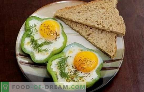 Ovos fritos no fogão lento - fácil! Receitas ovos mexidos em um fogão lento; ovos mexidos, ovos fritos, com tomate, queijo, salsicha, cozido no vapor