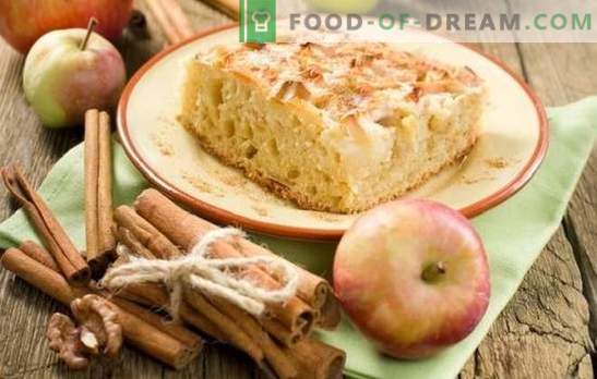 Charlotte com maçãs e canela é um bolo favorito de uma nova maneira. Como cozinhar uma charlotte com maçãs e canela: novas ideias