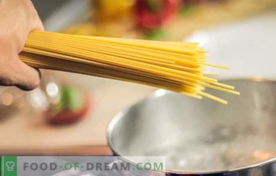 Nove ofensas culinárias ou os erros mais comuns ao cozinhar macarrão e espaguete