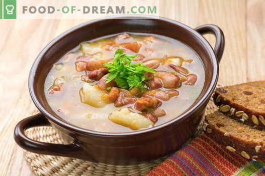 Sopa de porco - as melhores receitas. Como corretamente e saboroso cozinhar sopa de porco.