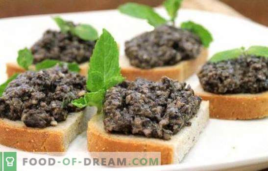 Caviar de cogumelo-ostra - como uma avó na copa. Cozinhe em qualquer época do ano caviar caseiro de cogumelos ostra usando receitas confiáveis ​​