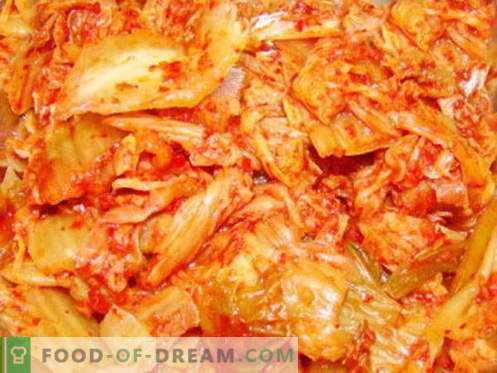 Корейско зеле - най-добрите рецепти. Как правилно и вкусно да се готви зеле на корейски.