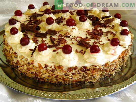 Preparamos o bolo em casa para o nosso aniversário (foto)! Receitas para vários bolos de aniversário caseiros com fotos