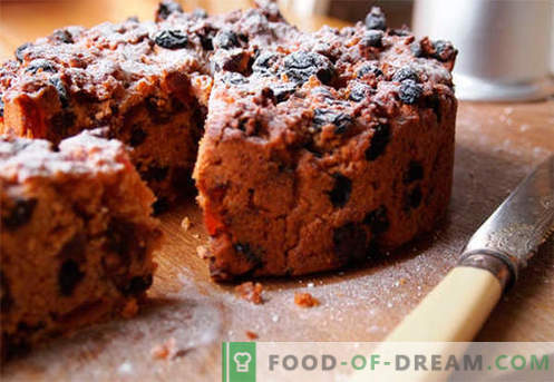 Muffins com passas são as melhores receitas. Como cozinhar rapidamente e saboroso muffins com passas.