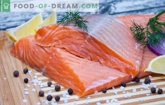 Dieta sobre peixe vermelho: princípios e cardápio para a semana