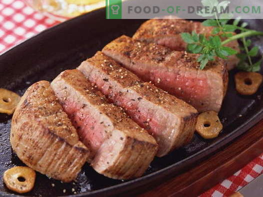 Carne na panela - as melhores receitas. Como corretamente e saboroso para cozinhar carne em uma panela.