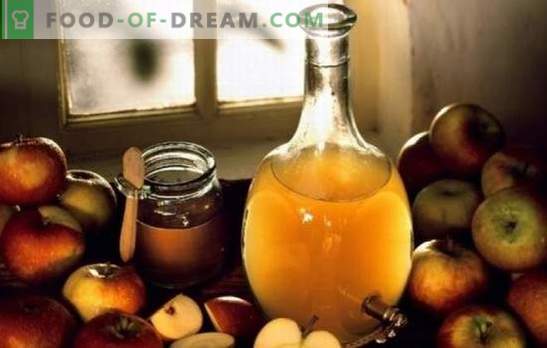 Vinagre de maçã: cozinhar em casa. Por que é melhor cozinhar o vinagre de maçã em casa