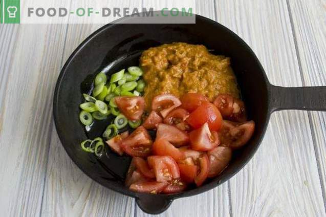 Almôndegas com arroz em molho de tomate