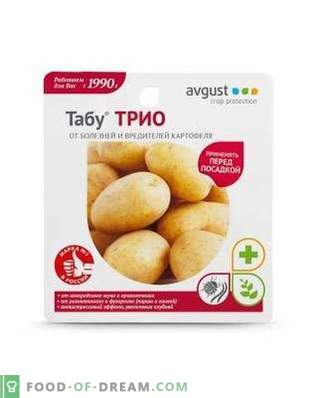 “Taboo TRIO” - prevenção segura de pré-semeadura de doenças e pragas de batata