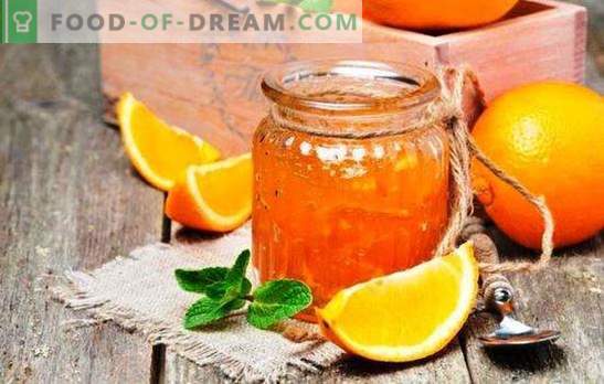 Geléia de laranja perfumada: como fazer uma delicadeza laranja. Receitas de compota de laranjas com limões, gengibre, canela