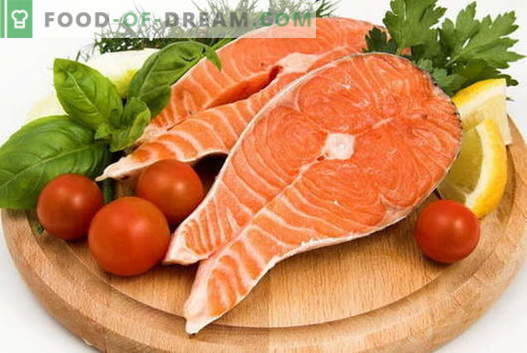 Salmão - as melhores receitas. Como salmão corretamente e saboroso.