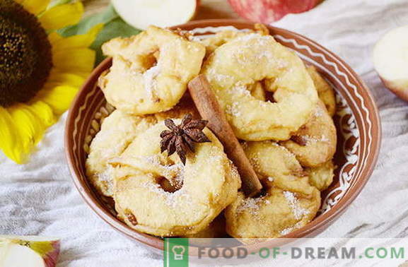 Deliciosos donuts de maçã em 20 minutos. Delicadeza original para crianças e adultos