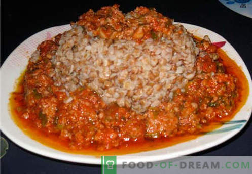Molho para macarrão, arroz, purê de batatas, almôndegas - as melhores receitas. Cozinhar adequadamente carne, tomate, cogumelo, molho de frango.