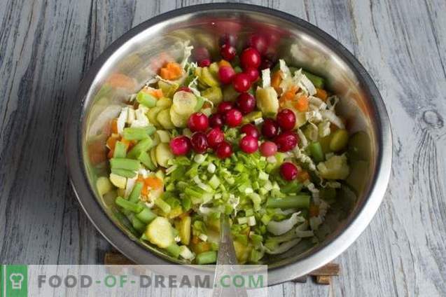 Salada de Algas com Feijão Verde e Cranberries