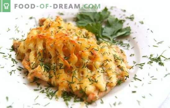 Peixe com maionese no forno é um prato despretensioso! Receitas de peixe assado maionese no forno com batatas, queijo, vários vegetais