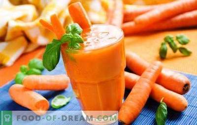 Suco de abóbora e cenoura em casa - um depósito de vitaminas e nutrientes! O suco de abóbora e cenoura que conquista com seu sabor surpreendente: receitas e segredos