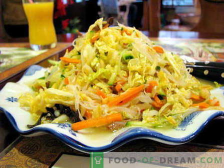 Salada de Pequim - as melhores receitas. Como corretamente e cozinhar a salada de Pequim.