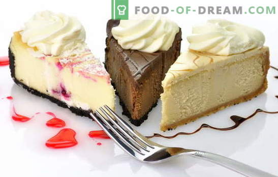Bolo cheesecake: receitas originais para fazer uma sobremesa doce. Cheesecake de bolo com as próprias mãos: de biscoitos, creme, queijo cottage, queijo