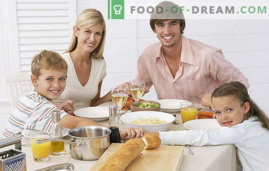 Um simples jantar rápido é uma oportunidade para alimentar uma família de forma rápida e saborosa. Como preparar um jantar simples com pressa